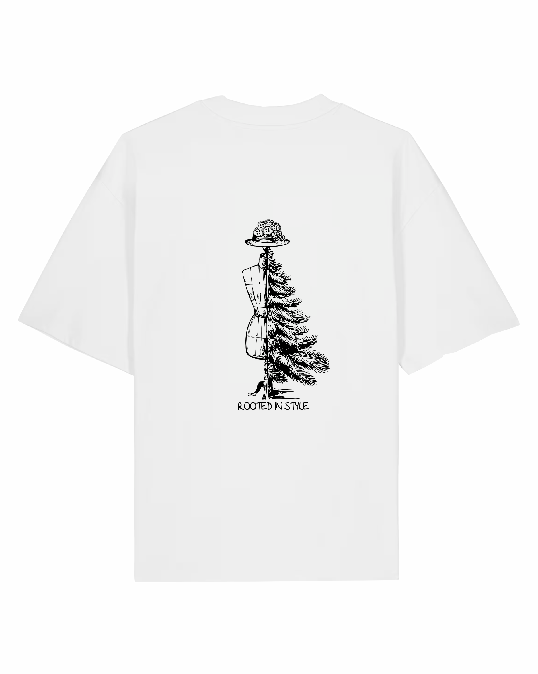 Rooted in Style Oversized T-Shirt