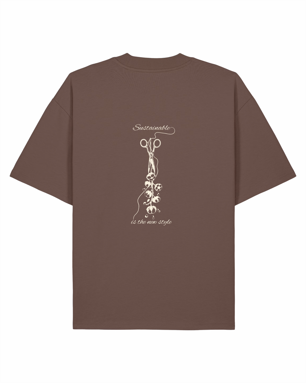 Reverse Cotton Oversized T-Shirt