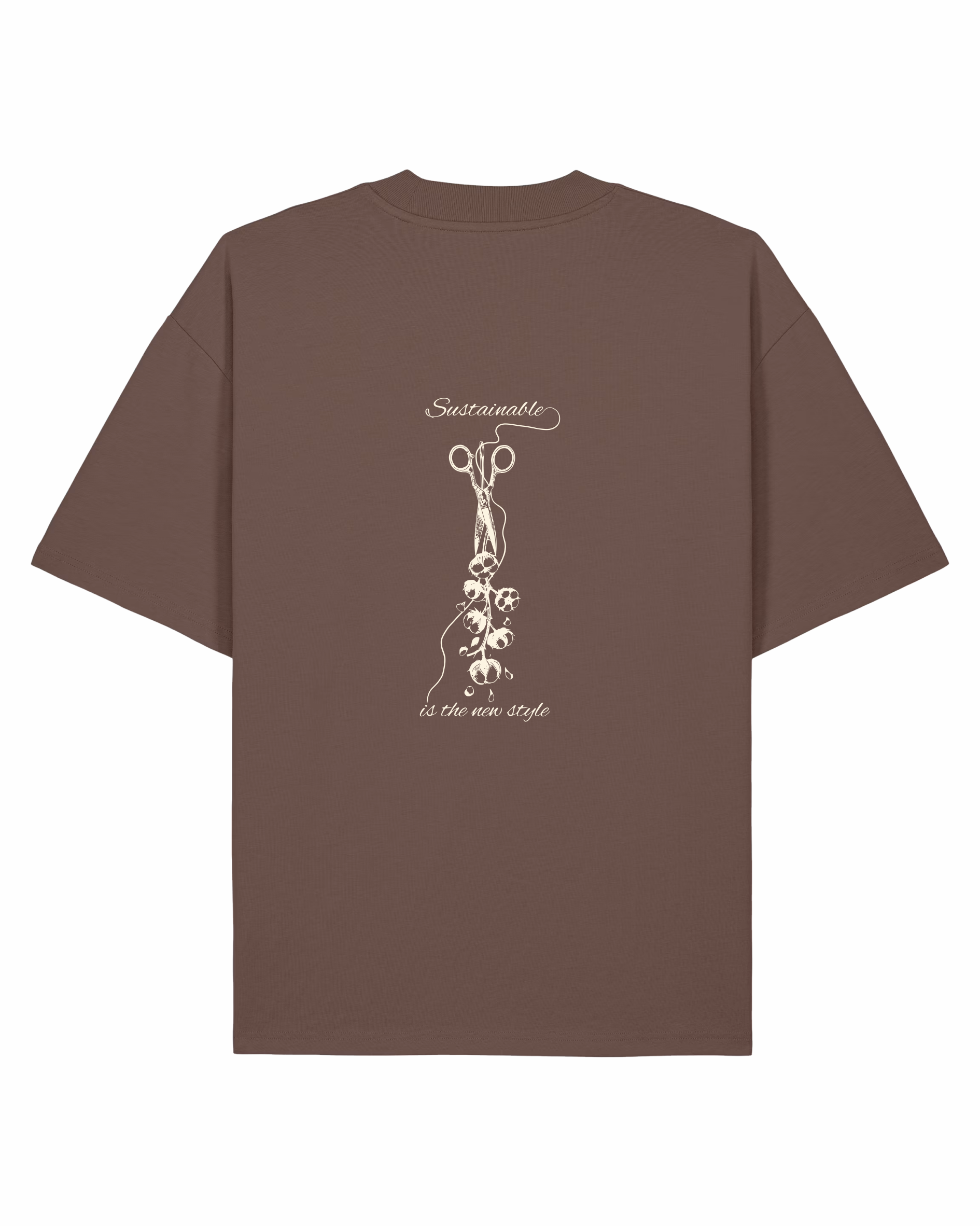 Reverse Cotton Oversized T-Shirt