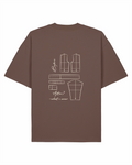Pattern-Design Oversized T-Shirt